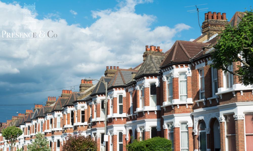 Row of terraced houses